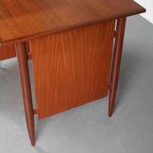 m22512 1950s Small teak desk Netherlands