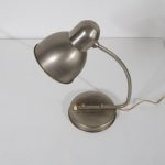 L4025 1930s Chrome metal desk lamp Daalderop / Netherlands