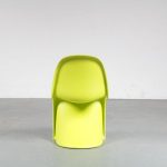 m24988 2000s Green yellow plastic children chair Verner Panton Vitra Germany
