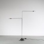 L4852 1980s Floor lamp F.A. Porshe Luci, Italy