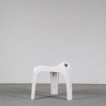 2000s White "Casalino" stool by Alexander Begge for Casala, Germany - Large Stock!