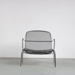 2206 1 (106) INC122 1960s Chrome metal perforated easy chair Antonio Citterio, Italy