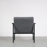 m26012 1960s CS30 Armchair with wengé armrests and new upholstery Hein Stolle Spectrum, Netherlands