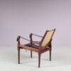 m26164 1960s Safari chair by Hayat Brothers, UK