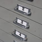 m24297 1960s industrial grey metal drawer cabinet Netherlands