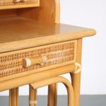 m26281 1970s Bamboo with cane desk from Italy