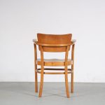 m26180 1950s Birch bentwooden side chair Thonet, France