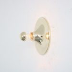 L47503-4 1970s Brass wall / ceiling lamp Charlotte Perriand Staff / Germany