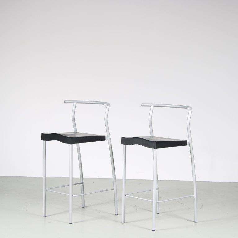 m26705 m26707 Hi-Glob Bar Stool by Philippe Starck for Kartell, Italy 1980