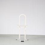 1970s White folding chair by Gastone Rinaldi for Thema, Italy