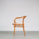 m26769 1970s Thonet chair model Le Corbusier 209 in light wood Lgina, Czech