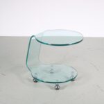 m27303 1980s Bent glass trolley Italy