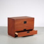 m27309 1950s Japanese Series Drawer Cabinet by Cees Braakman for Pastoe, the Netherlands