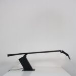 L5189 1980s Black plastic adjustable desk lamp / Hans von Klier / Bilumen, Italy