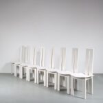 m26033 Dining Chairs by Pietro Costantini for Ello, Italy 1980