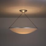 L5310 1980s Large Trama Hanging lamp Luciano Ballestrini & Paolo Longhi Luceplan, Italy