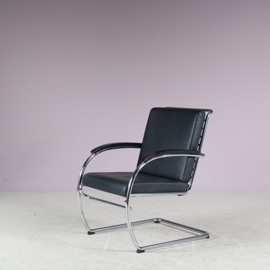 m25634 1980s “KS46” Chair by Anton Lorenz for Thonet, Germany