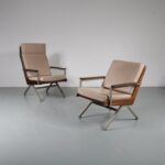 INC182 1950s Pair of Lounge Chairs by Rob Parry for Gelderland, Netherlands