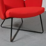 m27570 1950s Unique lounge chair in the style of Grete Jalk, Denmark