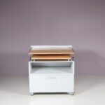 m27587 1990s Small mobile desk with two drawers from the Uni range Alinea, Switzerland