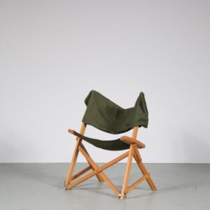 1960s "Praia" Folding chair by Pier Giacomo Castiglioni for Gavina, Italy