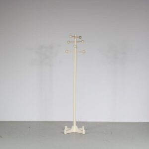 1970s White wooden coat rack from Italy