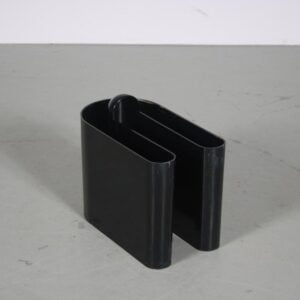 1970s Abstract magazine holder by Rudolfo Bonetto for Bilumen, Italy