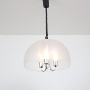 1970s Hanging lamp by Glashütte Limburg, Germany
