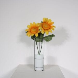 1980s "Variflor" White vase by Max Rond for Indoor, Netherlands