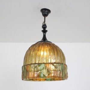 1970s Resin hanging lamp from the Netherlands
