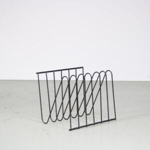 1970s Magazine rack by Francois Arnal for Atelier A, France
