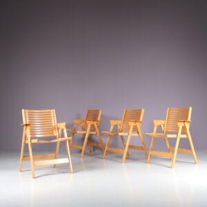 1950s "Rex" Folding Chair by Niko Kralj for Stol Kamnik, Slovenia