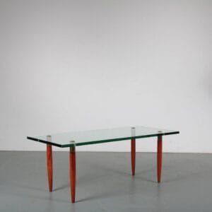 Coffee Table Attributed to Fontana Arte, Italy 1950