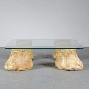 1960s Unique “Elephant” Coffee Table