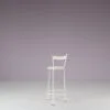 m21068 1950s Children stool in perforated metal, France