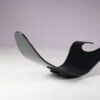 m27748 1990s "Chip" Lounge chair in black plywood / Teppo Asikainen & Ilkka Terho / Snowcrash, Finland