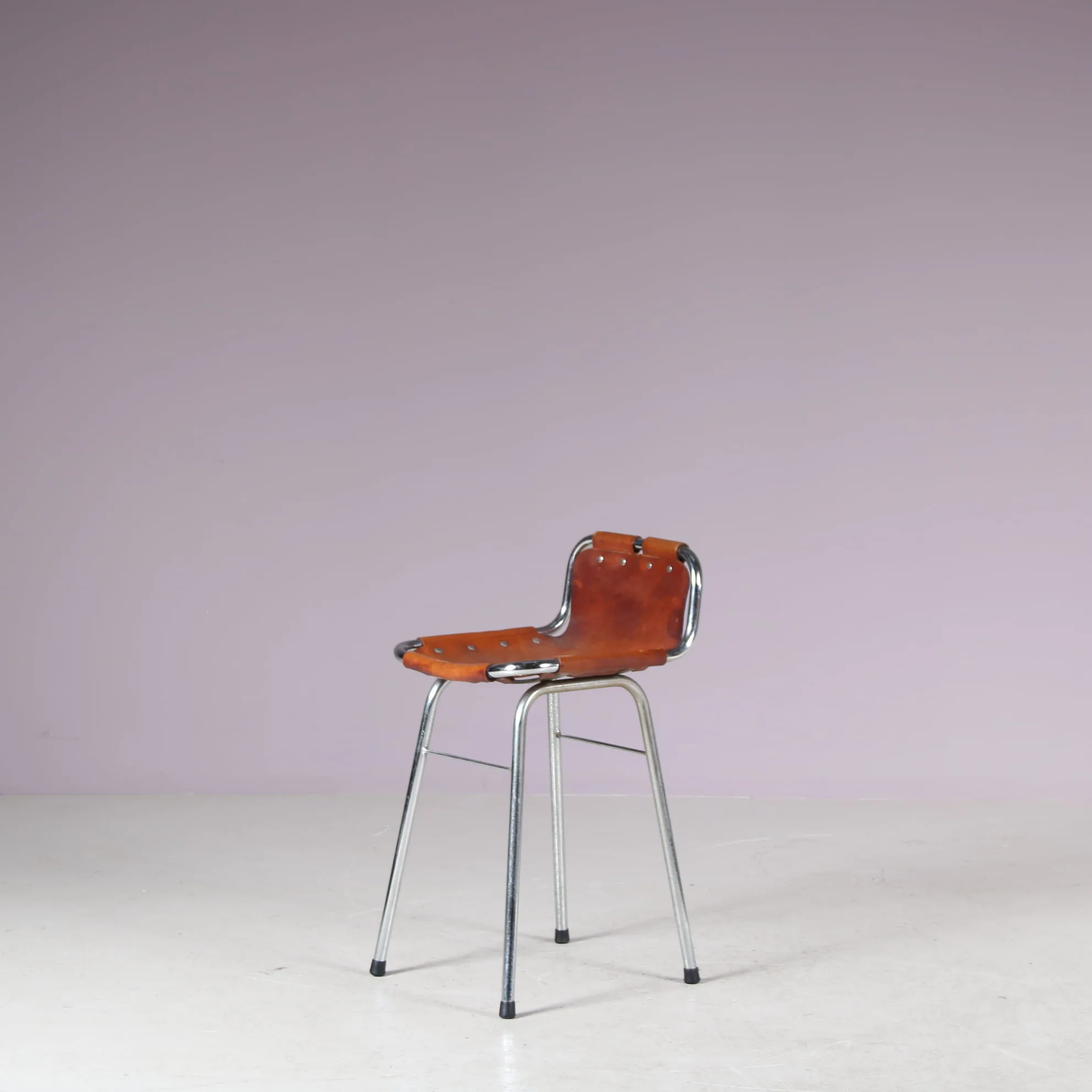 【限定価格】Charlotte Perriand Les arcs stool 1970s Charlotte Perriand bar stool for Les Arcs, France - De