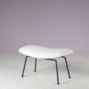 m26019 1950s Ottoman by Pierre Paulin for Thonet, France