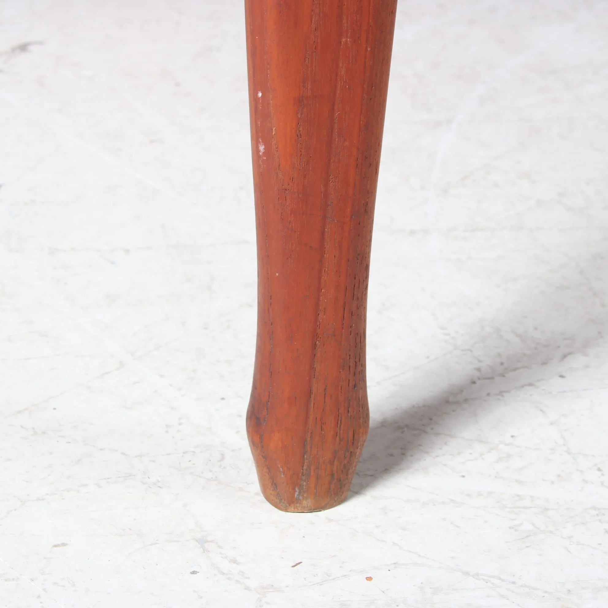 INC193 1960s Teak extendible dining table by TV Meubles Paris, France