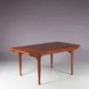 INC193 1960s Teak extendible dining table by TV Meubles Paris, France