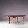 INC193 1960s Teak extendible dining table by TV Meubles Paris, France
