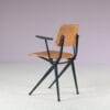 m27878 1960s Compass base school chair Ynske Kooistra Marko, Netherlands