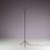 L5387 1990s Minimalist floor lamp "Lola" in black carbon / Alberto Meda & Paolo Rizzatto / Luceplan, Italy