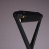 L5387 1990s Minimalist floor lamp "Lola" in black carbon / Alberto Meda & Paolo Rizzatto / Luceplan, Italy