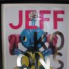 2016 Jeff Koons exhibition lithographed poster, UK