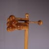 m27888 1970s Free standing pine wooden "ball" coat rack / Denmark