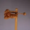 m27888 1970s Free standing pine wooden "ball" coat rack / Denmark
