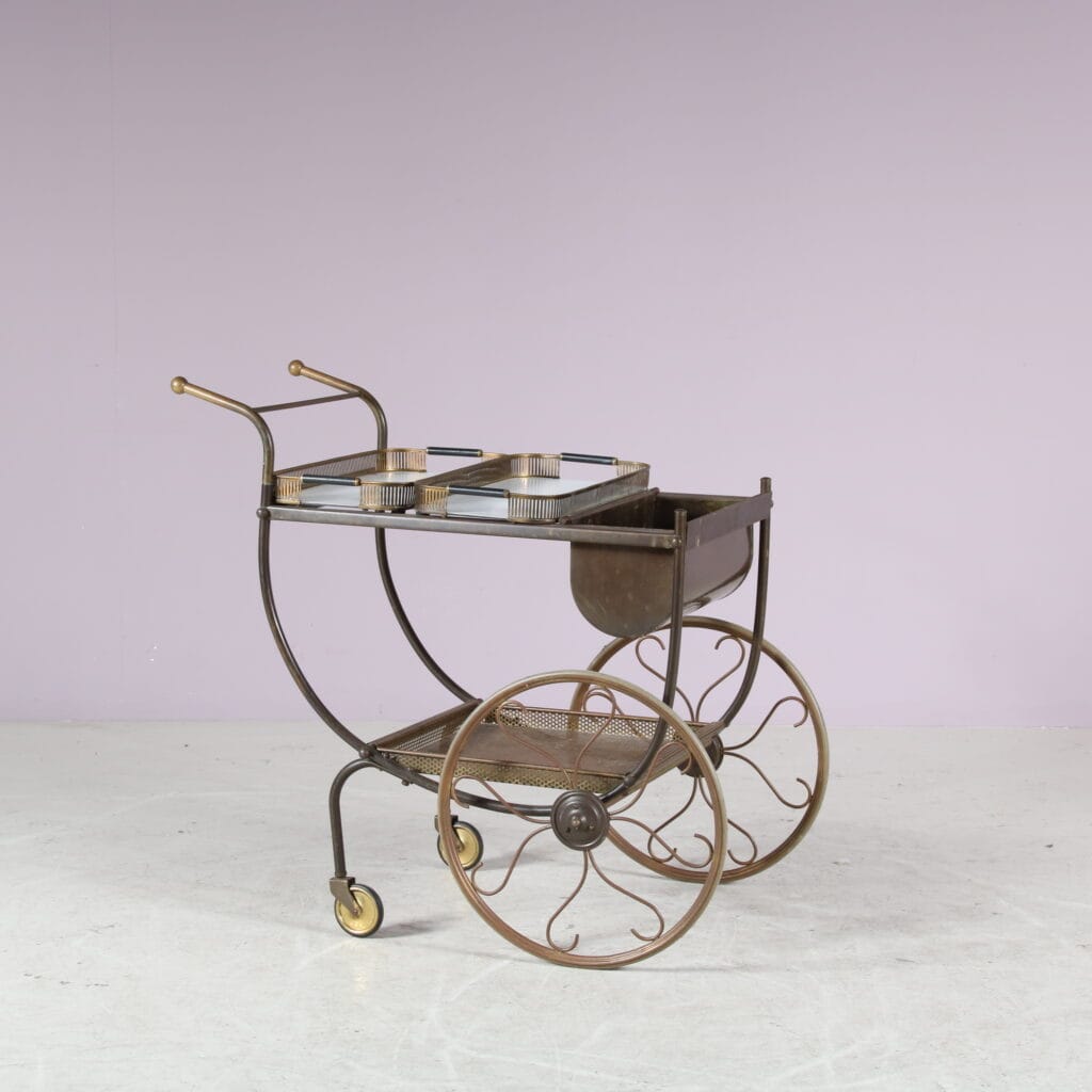 m21982 1950s Serving trolley by Svenskt Tenn, Sweden