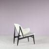 m21185 1950s Shell Chair by Ib Kofod-Larsen for Christensen & Larsen, Denmark