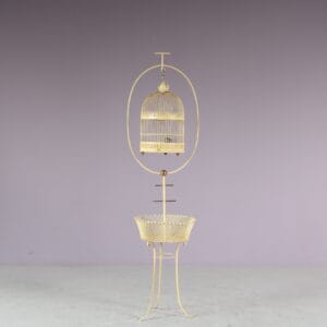 1950s Decorative bird cage from France
